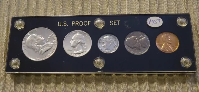 1959 US Proof  Coin Set        #36