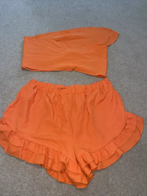 LADIES MATCHING SHORTS and top set size X4 XL- by shein £4.99