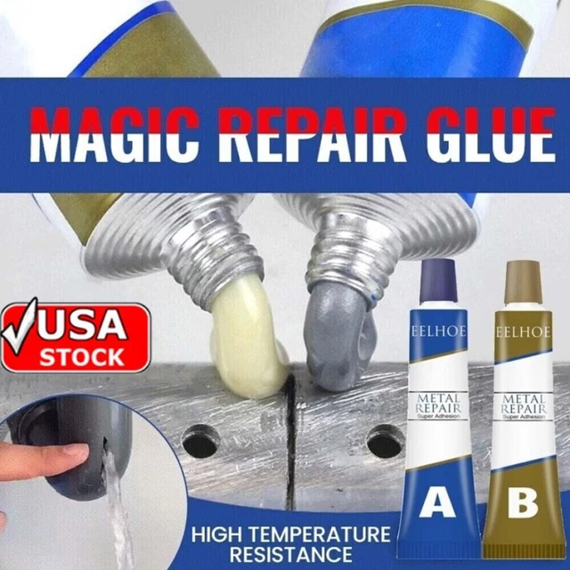 2x Metal Repair Gel Paste High Temperature Resistant Liquid Metal Welding Filler
