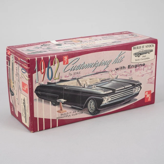 自動車 3in1 1960 convertible kit Vintage 1960 AMT 3 in 1 Customizing Convertible Model Kit