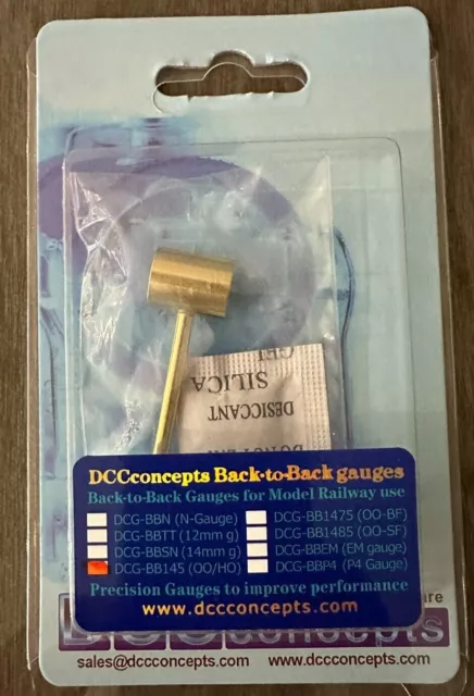 DCC Concepts Back to Back Gauges DCG-BB145/DCG-BBN- Select from drop down menu