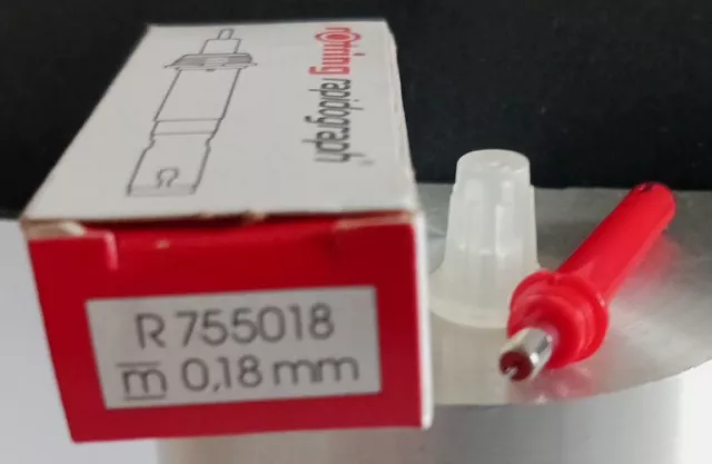 Rotring 755 018 rapidograph 0,18 mm - Zeichenkegel - NOS