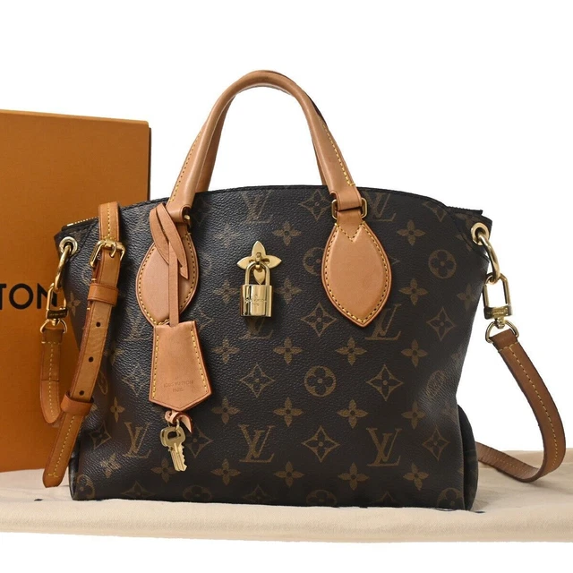 LOUIS VUITTON FLOWER Zipped Tote PM 2Way Sac main Monogram