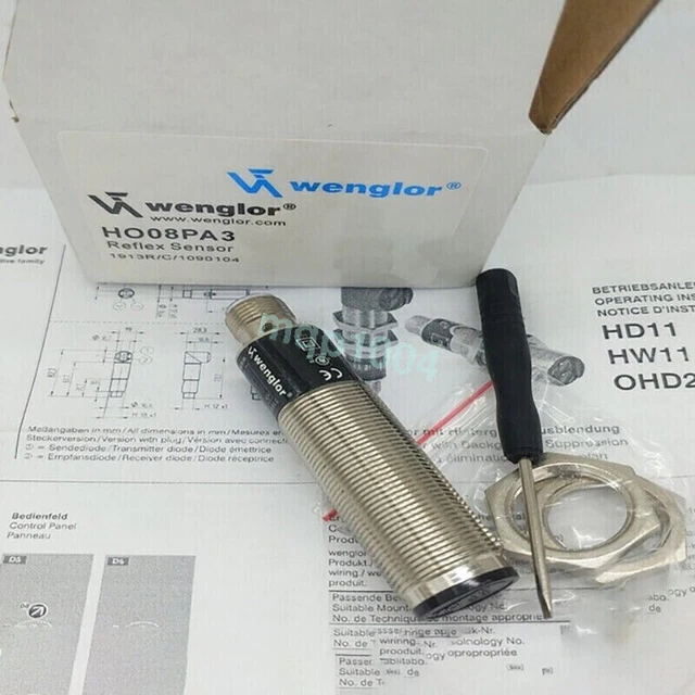 1PC New Original WENGLOR Photoelectric Switch HO08PA3