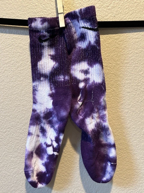 Nike Tie Dye everyday cushioned crew socks Easter Basket All Sizes Custom Color