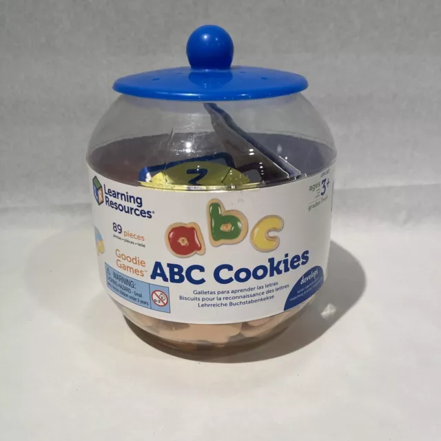 Learning Resources Goodie Games ABC Cookies -4 Games in 1, Ages 3+