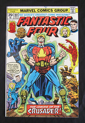FANTASTIC FOUR #164 - 1st Frankie Ray as 2nd Nova (Key Marvel 1975) 9.0 VF/NM