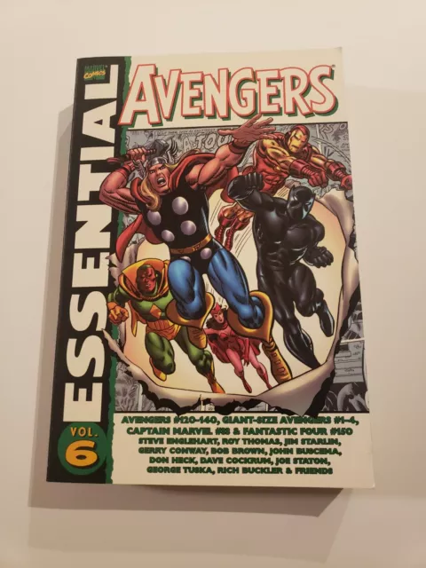 Essential Avengers Vol 6 TPB Graphic Novel - Marvel Comics