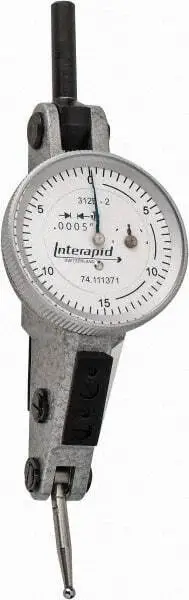 INTERAPID 74.111371 Horizontal Dial Test Indicator: 0.06" Range, 0-15-0 Reading