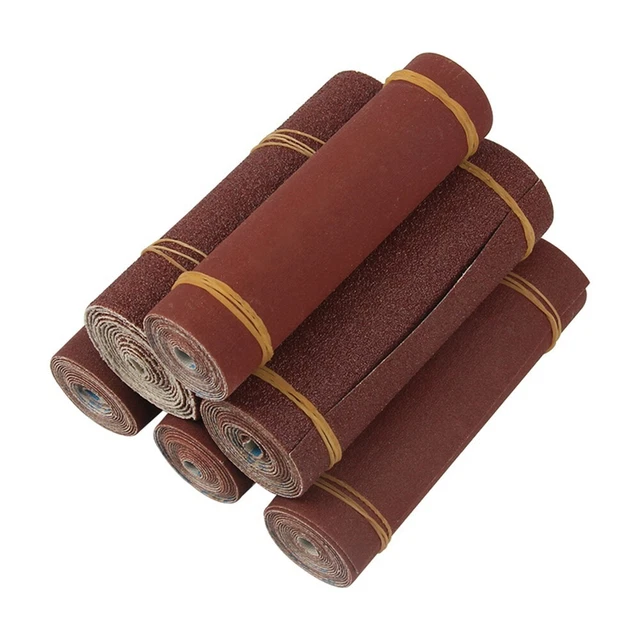Rotolo tessuto smery intaglio legno nucleo intaglio tessuto smery rotolo tessuto smery 1 rotolo nuovo