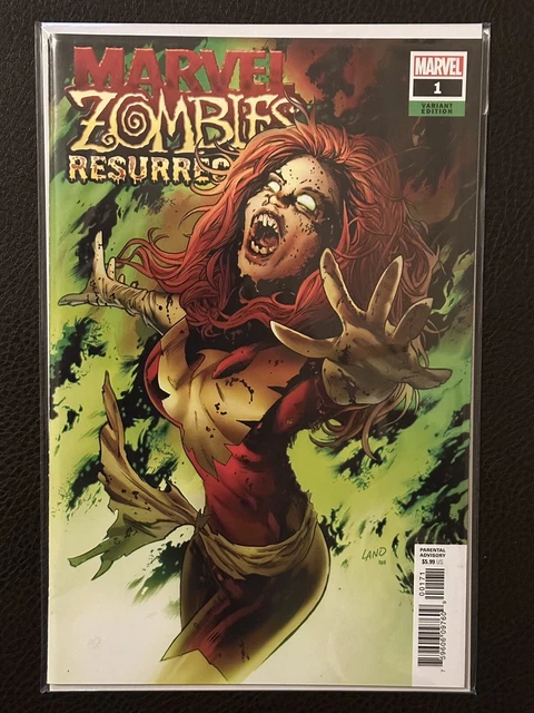 🔥MARVEL ZOMBIES RESURRECTION #1 variant - GREG LAND cover - MARVEL 2020 NM🔥
