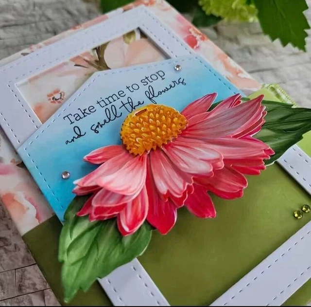 Sentiment Gartenarbeit Wörter neu Silikon transparent Stempel Siegel Kartenherstellung 3
