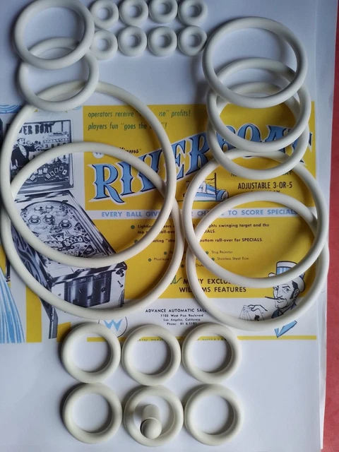 Kit élastiques Pour Flipper Williams Jubilee – Neuf – Pinball Rubber Kit