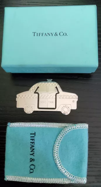 RARE Tiffany & Co. 925 NYC Taxi Money Clip/Bookmark