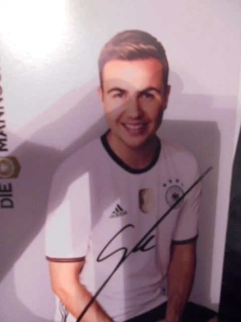 Originalautogramm  Mario Götze  DFB