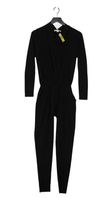 Michael Kors Women's Jumpsuit XXS Black Polyester with Elastane Skinny Jumpsuit