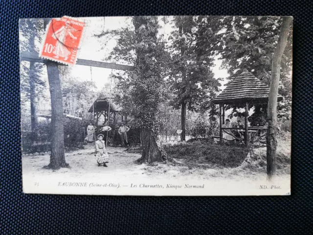 CPA 95 EAUBONNE - Les Charmettes - Kiosque Normand