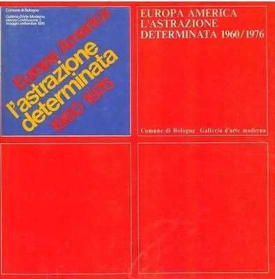 europa america l'astrazione determinata 1960 1976 caroli flavio (A Cura Di) B001