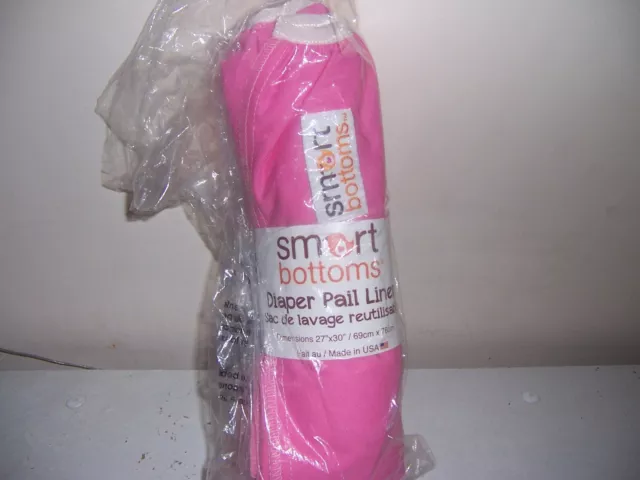 Smart Bottoms cloth  Diaper Pail Liner New  white  27" by 30"