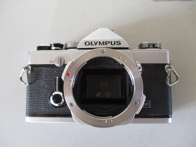Boîtier Appareil Photo Olympus OM-10 (35 Mm) - Noir - Fabriqué Au Japon - Années 80