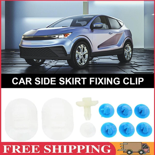 10Pcs Side Skirt Securing Kit Side Skirt Connector Set for Citroen DS3 2009-2015