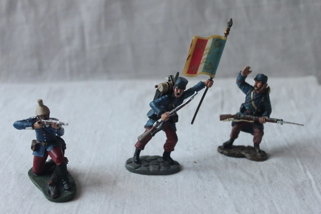 FIGURINE PLOMB LEAD - CBG MIGNOT 1:32 SOLDAT EMPIRE NAPOLEON - A NETTOYER ... EUR 10,90