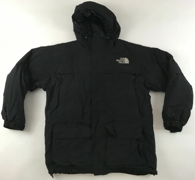 Giacca parka con cappuccio The North Face McMurdo piumino d'oca HyVent nera uomo grande L