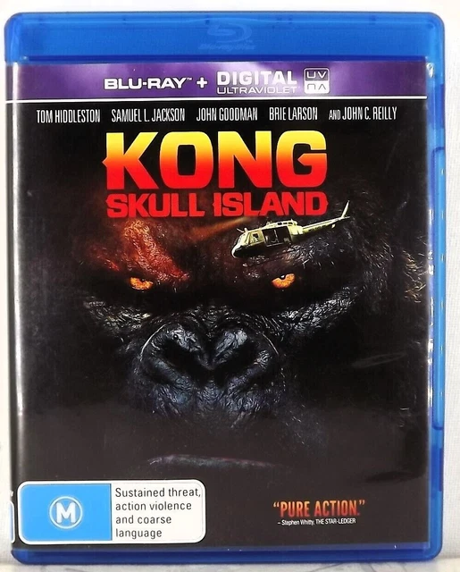 Kong Skull Island - (Samuel L. Jackson) 2017 - Blu-Ray