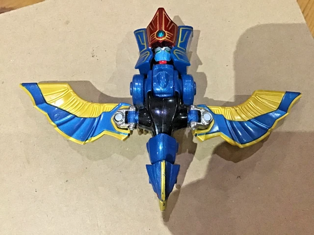 POWER RANGERS WILD Force Animus Megazord Blue Condor Bird Zord V.VGC £ ...