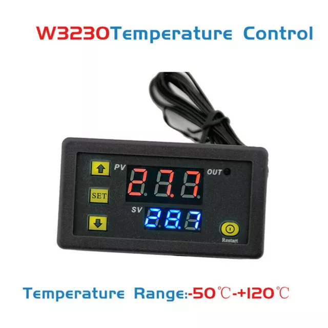 12V/24V/110-220V Digital Temperature Controller Thermostat Temp Control Switch