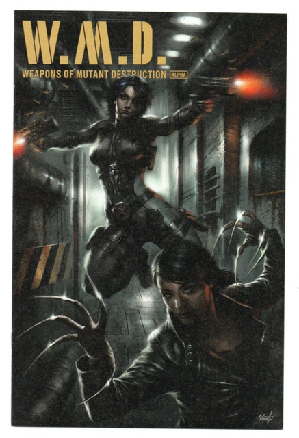 Weapons Of Mutant Destruction 1 - Parrillo Variant Cover (Modern Age 2018) - 9.6