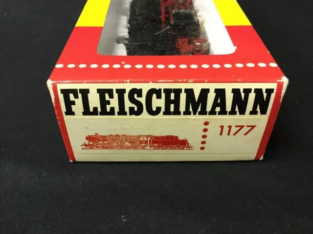 Fleischmann HO/H0 1177 AC 3-Rail BR 51 Class 2-10-0 Steam Loco Orig Box C-7 Exc 2