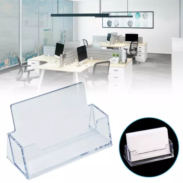 Clear Business Card Case Holder Business Card Display *1 Stand N4N9