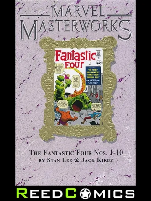 Marvel Masterworks Fantastic Four Volume 1 Hardcover (Remasterworks) Dm Variant