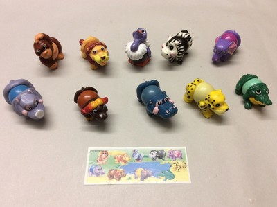 SERIE COMPLETA SORPRESE SORPRESINE KINDER FERRERO EURO GERMANY JAPAN SCEGLI 