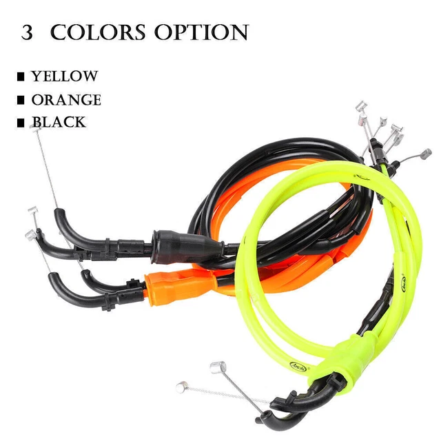 Motorcycle Throttle Cables Wire Line For Yamaha YZF R6  YZF-R6  2006-2016 2015
