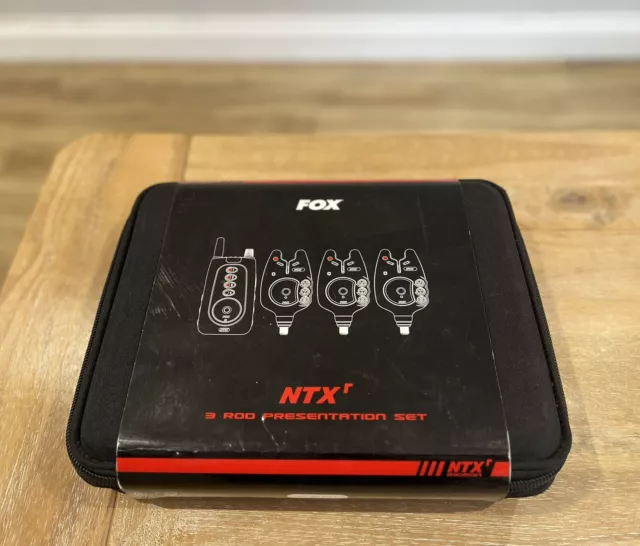 Fox Micron Presentation Case For NTXr  Bite Alarms & NTX Receiver Carp Fishing