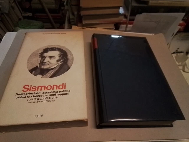 J. CH. DE SISMONDI - NUOVI PRINCIPI DI ECONOMIA POLITICA - ISEDI, 6g24 J. CH. DE SISMONDI - NUOVI PRINCIPI DI ECONOMIA POLITICA - ISEDI, 6g24