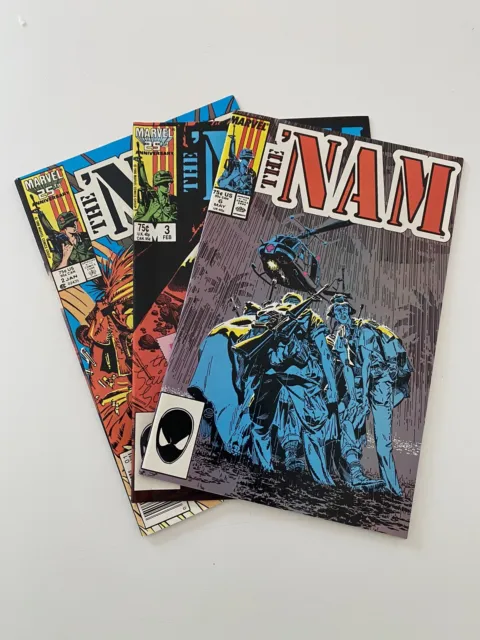 The NAM #2 3 6 Marvel Comics, 1987 — Lot Of 3