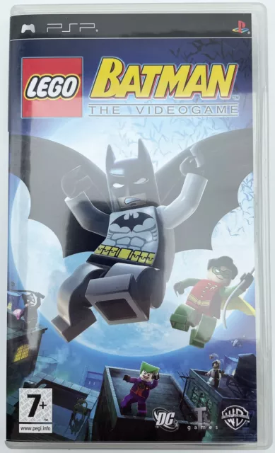 Lego Batman: The Video Game for Sony PSP - Case, UMD disc & Booklet