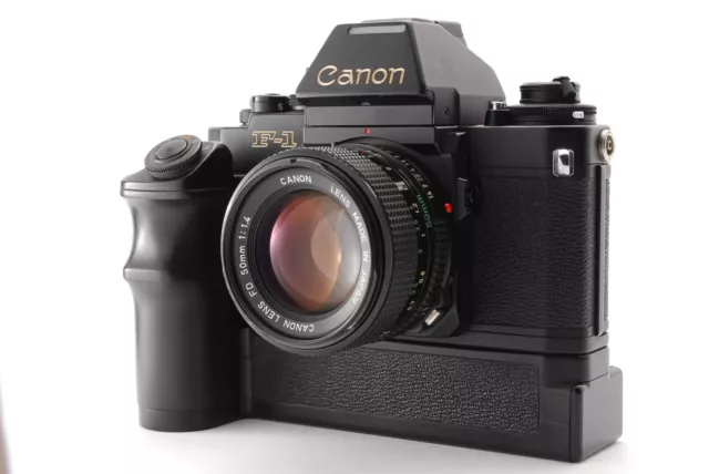 【N NEUWERTIG+++】Canon Neu F-1 F1 AE Finder AE Leistungswickler Neu FD 50 mm f/1,4 JAPAN