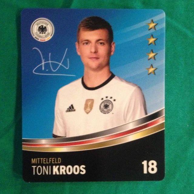 Maillot de Foot Allemagne KROOS 18 2016 Retro Exterieur