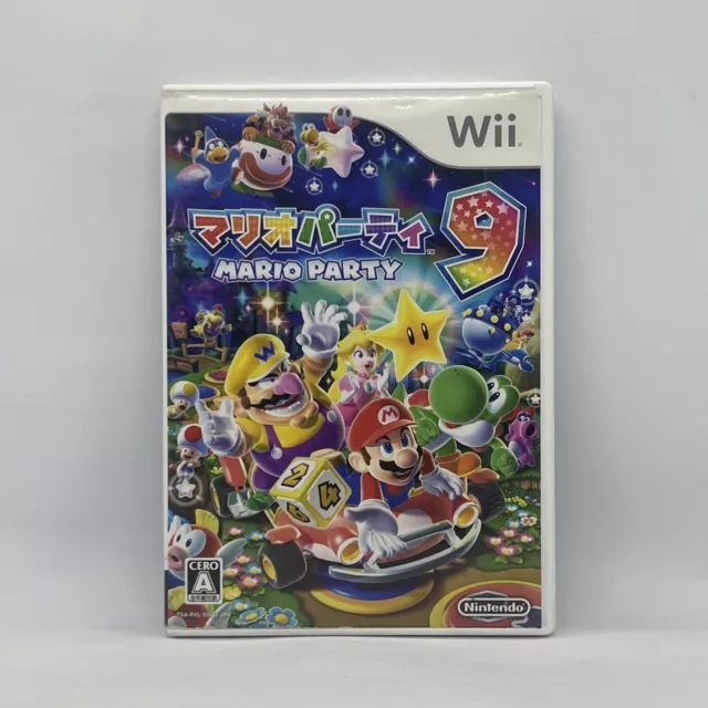 MARIO PARTY 9 Nine NTSC J Japanese Nintendo Wii Japan Import Free