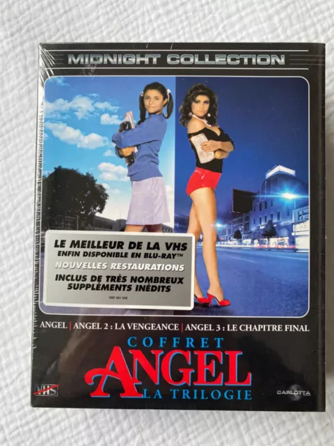 coffret blu-ray Midnight Collection ANGEL la trilogie neuf