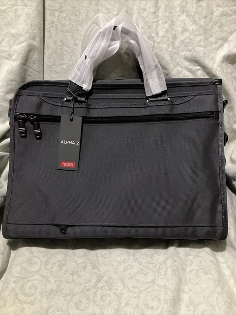 Tumi Organizer Laptop Anthracite Ballistic Nylon 103794/1688 12x16x3 New $295