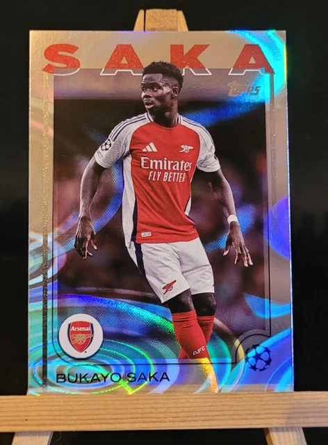 TOPPS BUKAYO SAKA Match Attax 2023 2024 Star Ballers Arsenal FC EUR 1