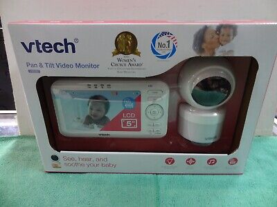 NEW VTech  VM5263  5" Digital Video Baby Monitor  w/ Pan, Tilt, & Night Light
