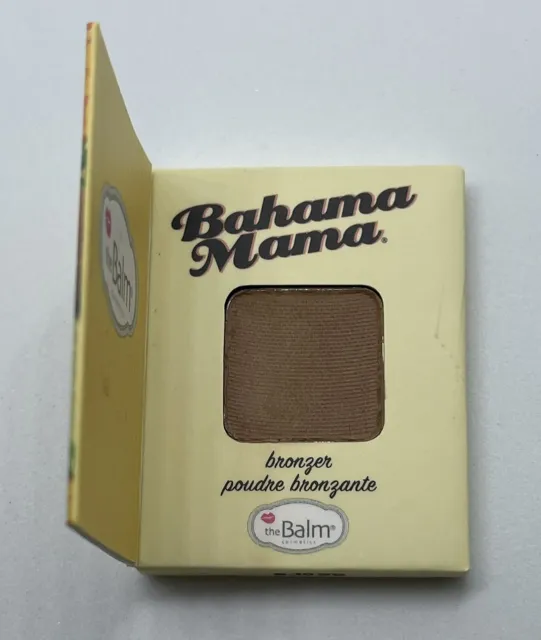 The Balm Cosmetics BAHAMA MAMA BRONZER Sample Size Pressed Powder 0.02oz  0.57g