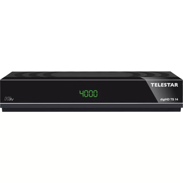 TELESTAR Digihd Ts 14 Récepteur Satellite Dvb S2 HDTV Full HD Digital USB HDMI