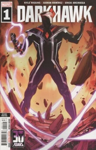 Darkhawk 1 Ramirez 2Nd Printing Variant Vf/Nm Marvel 2021 Mar2